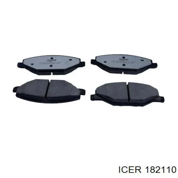 Sapatas do freio dianteiras de disco Icer 182110 preço, a partir de 26,34 USD