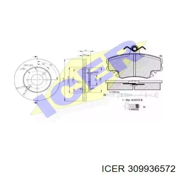 DP68005 Brembo Disco do freio dianteiro