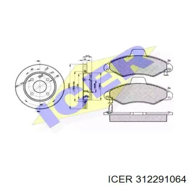 DP24006 Brembo Disco do freio dianteiro