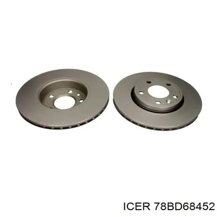 Compre 78BD68452 Icer Disco do freio dianteiro