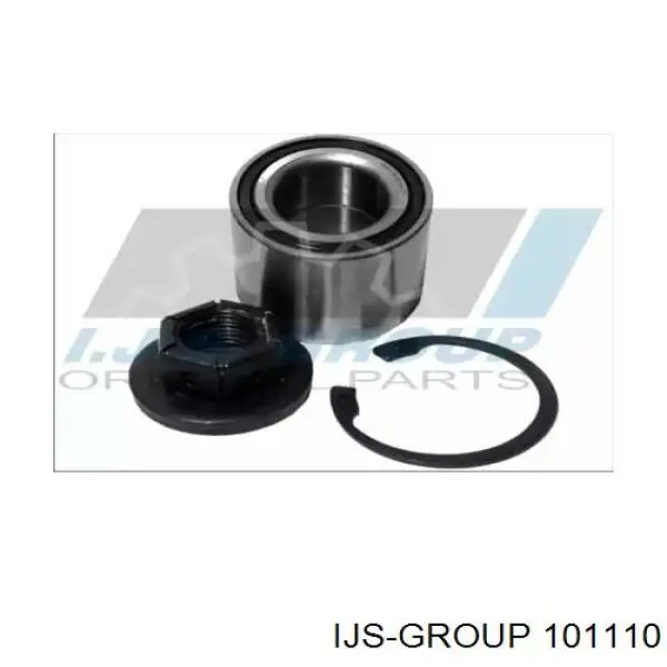 101110 IJS Group Rolamento de cubo traseiro