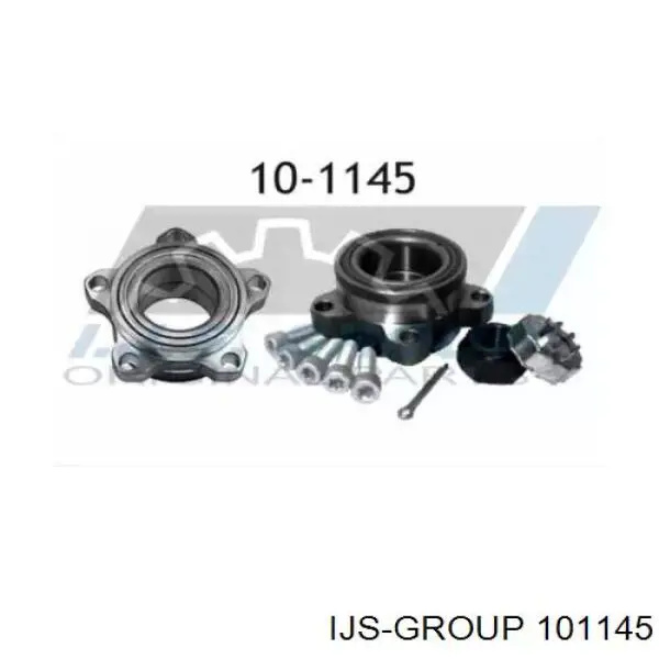 101145 IJS Group Rolamento de cubo dianteiro
