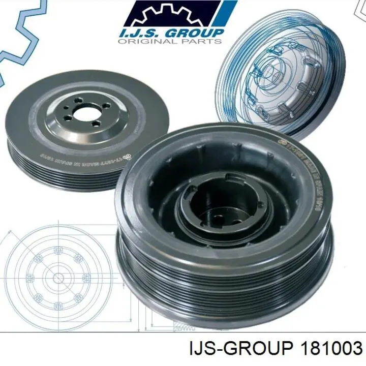 Engrenagem de cadeia da roda dentada de acionamento de cambota de motor IJS Group 181003 preço, a partir de 18,42 USD