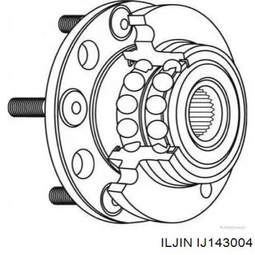IJ143004 Iljin Cubo traseiro