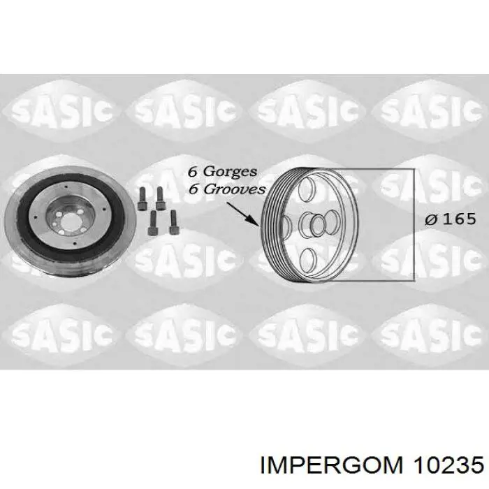 Compre 10235 Impergom Polia de cambota