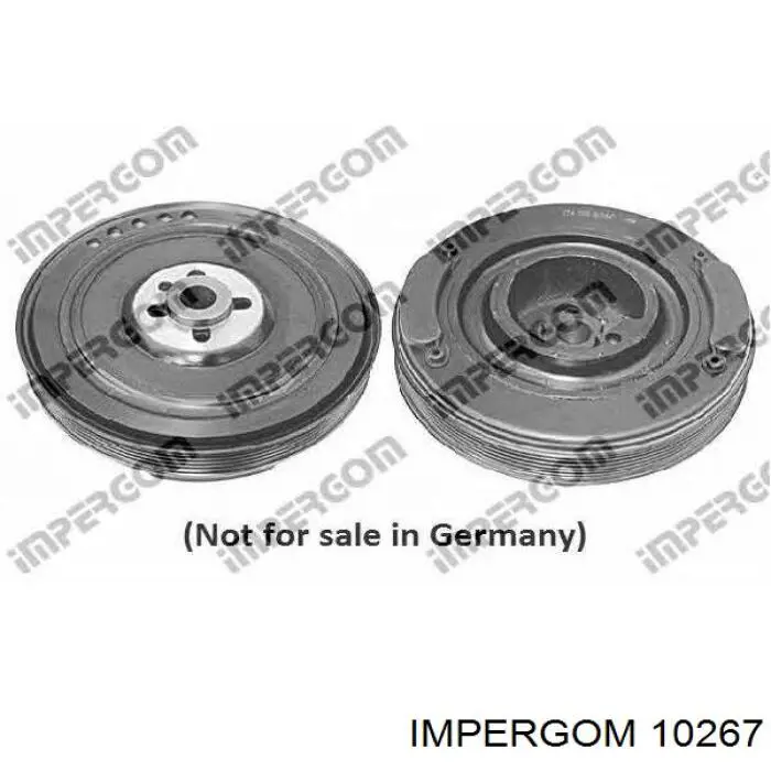 Polia de cambota Impergom 10267 preço, a partir de 74,91 USD