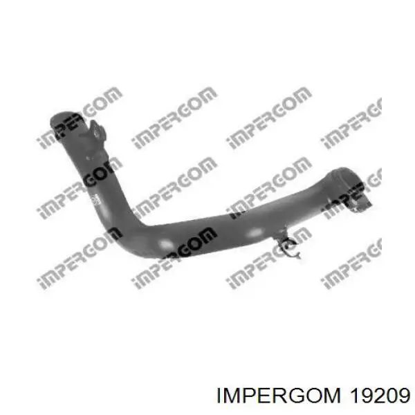 Mangueira (cano derivado) de intercooler Fiat/Alfa/Lancia 51901755