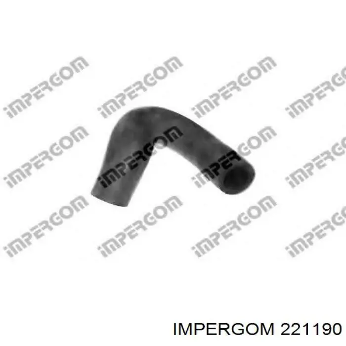 Compre 221190 Impergom Mangueira (cano derivado) do radiador de esfriamento superior