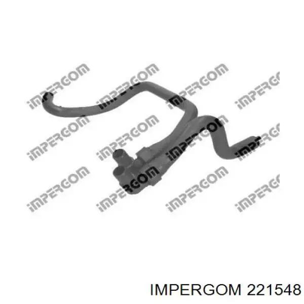 Compre 221548 Impergom Mangueira do radiador de aquecedor (de forno), dupla