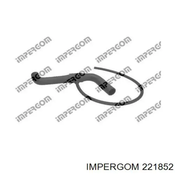 Compre 221852 Impergom Mangueira (cano derivado) do radiador de esfriamento superior