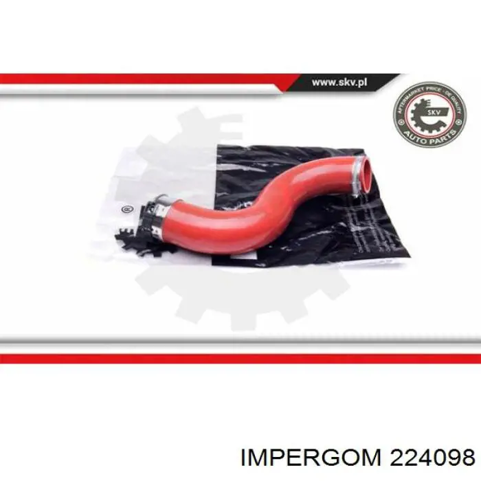Mangueira (cano derivado) de intercooler Impergom 224098 preço, a partir de 65,74 USD