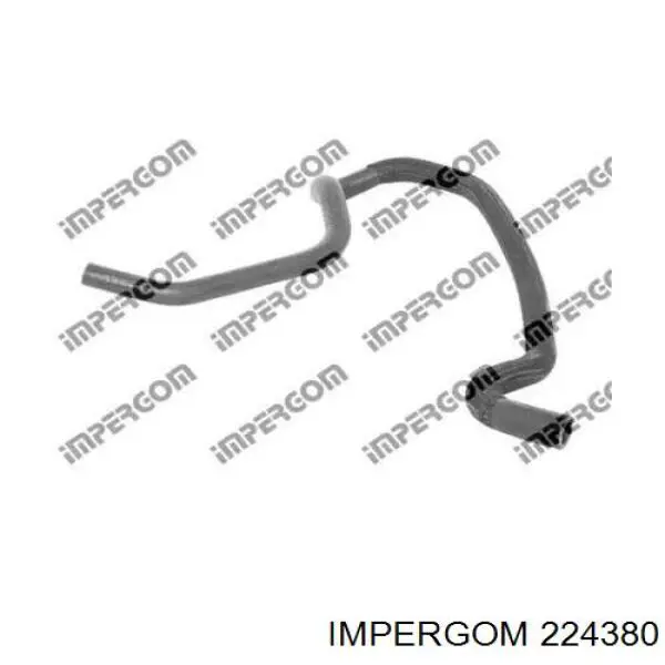 Mangueira (cano derivado) do radiador de esfriamento superior 90499810 Opel