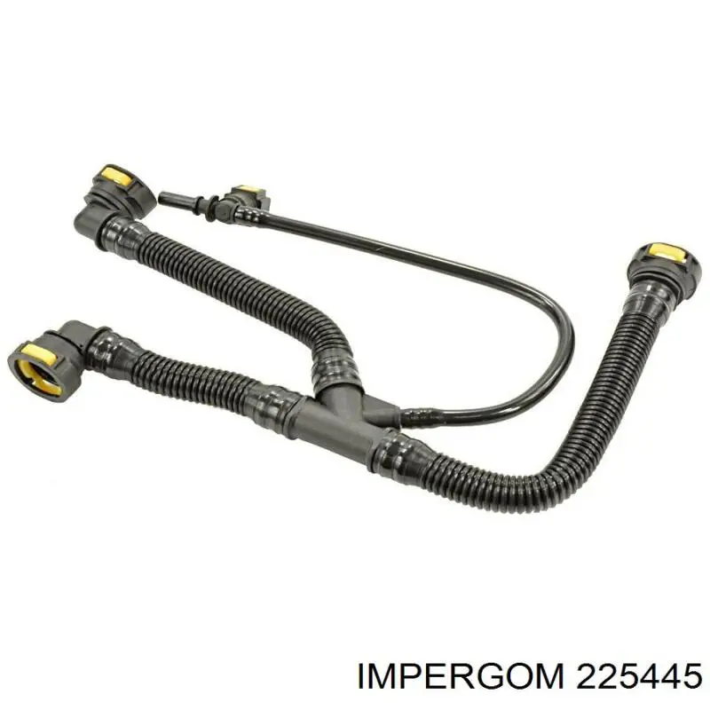 225445 Impergom Cano derivado de ventilação de cárter (de separador de óleo)