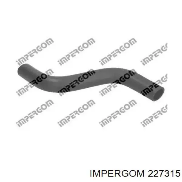 227315 Impergom Mangueira (cano derivado) do radiador de esfriamento superior