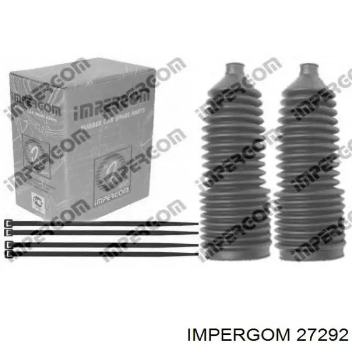 Compre 27292 Impergom Bota de proteção do mecanismo de direção (de cremalheira)