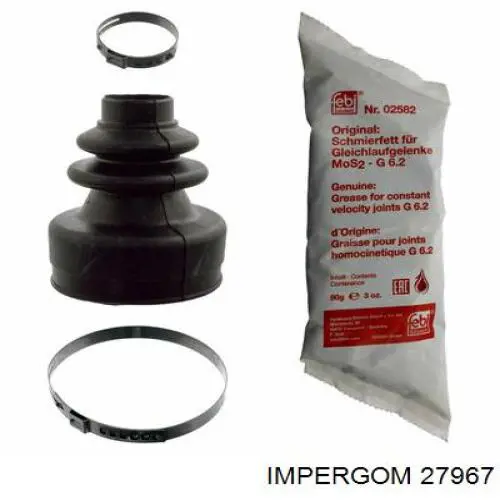 Bota de proteção interna de junta homocinética do semieixo dianteiro Impergom 27967 preço, a partir de 8,04 USD