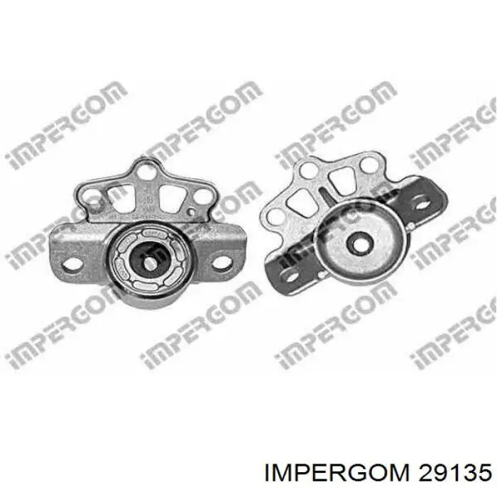Compre 29135 Impergom Espaçador (anel de borracha) da mola traseira superior