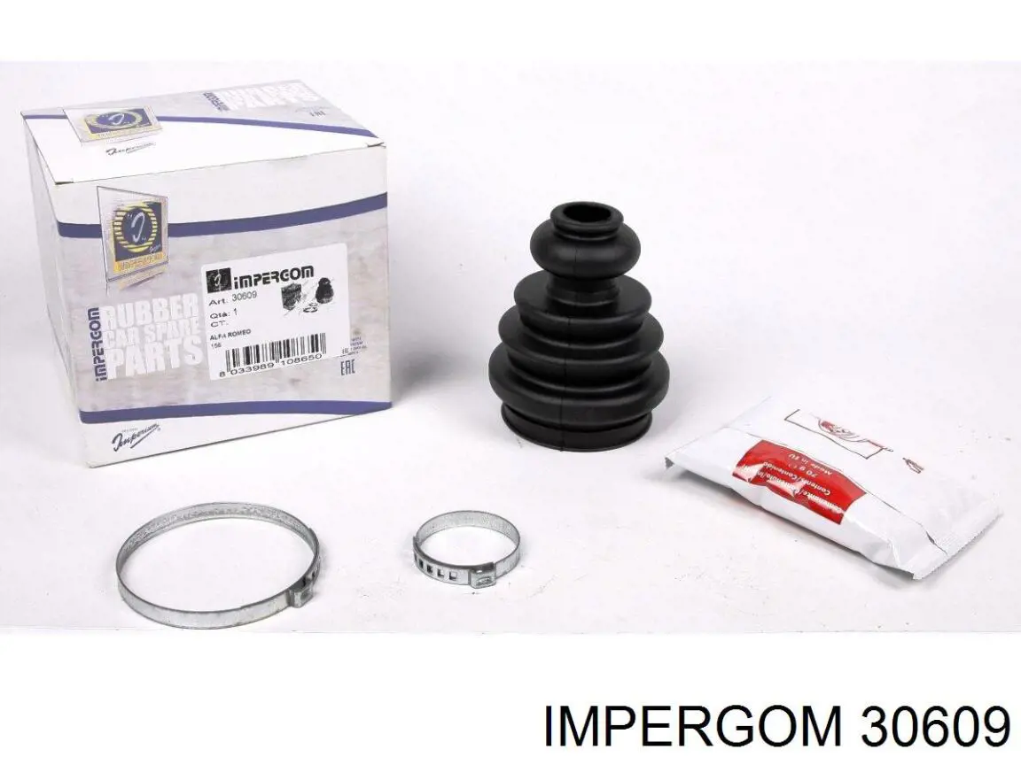 Bota de proteção interna de junta homocinética do semieixo dianteiro Impergom 30609 preço, a partir de 18,02 USD