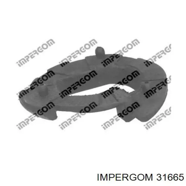 Compre 31665 Impergom Espaçador (anel de borracha) da mola traseira superior