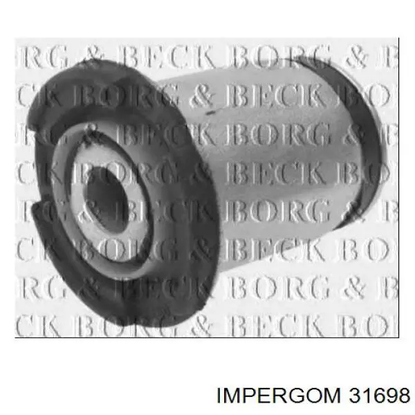 31698 Impergom Bloco silencioso (coxim) de viga dianteira (de plataforma veicular)