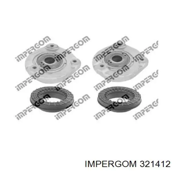 321412 Impergom Suporte de amortecedor dianteiro