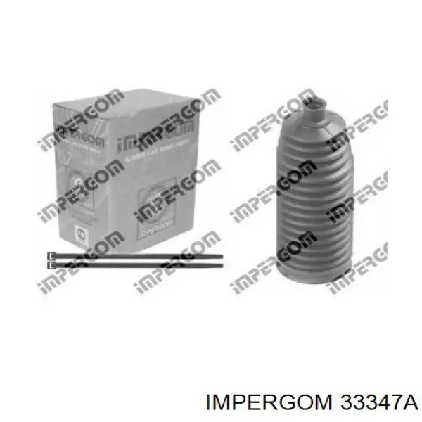 11407 Metalcaucho Bota de proteção do mecanismo de direção (de cremalheira)