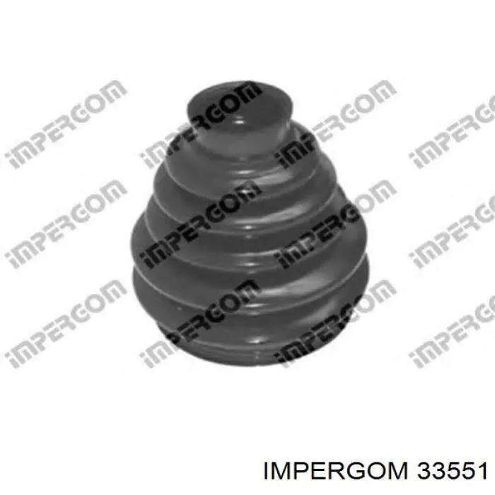 Bota de proteção externa de junta homocinética do semieixo dianteiro Impergom 33551 preço, a partir de 6,73 USD