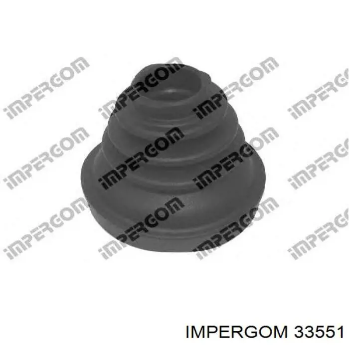 Compre 33551 Impergom Bota de proteção externa de junta homocinética do semieixo dianteiro
