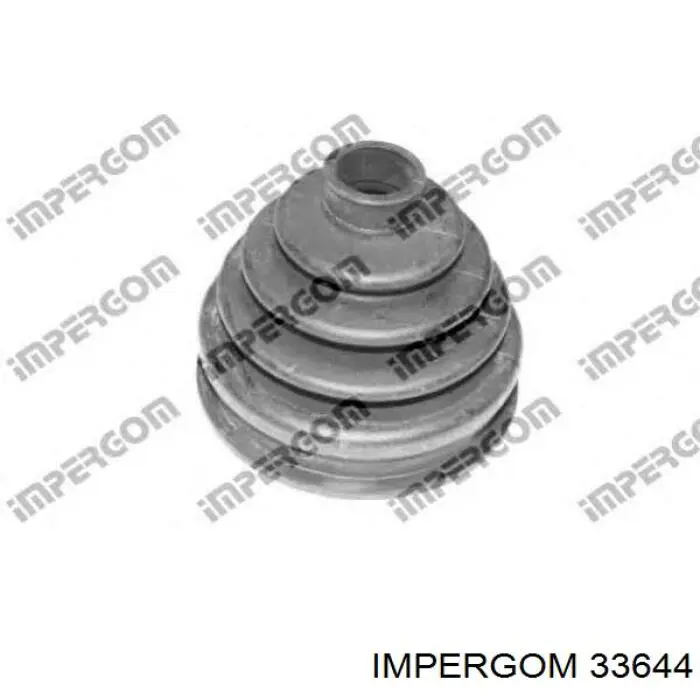 Compre 33644 Impergom Bota de proteção interna de junta homocinética do semieixo dianteiro