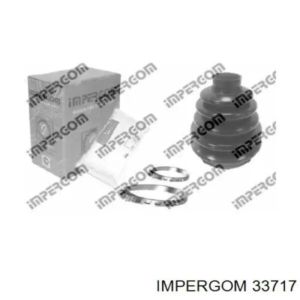 11583 Metalcaucho Bota de proteção externa esquerda de junta homocinética