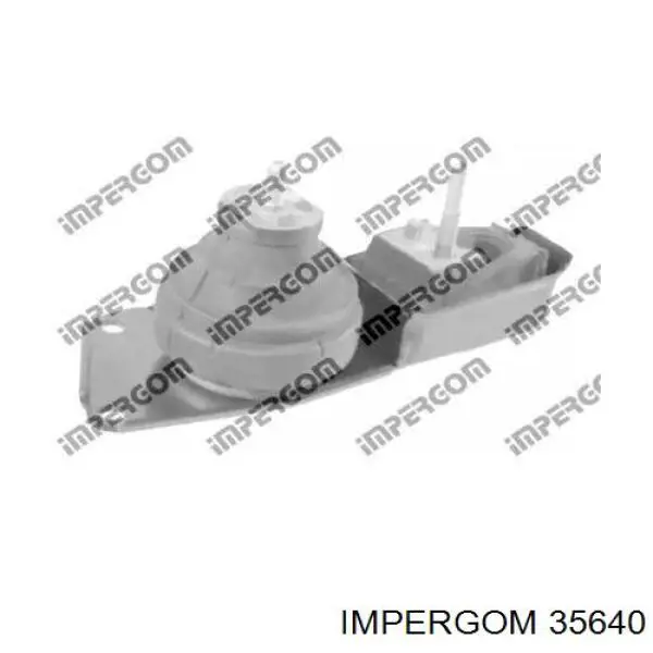 7M2199132A VAG Coxim (suporte) dianteiro de motor
