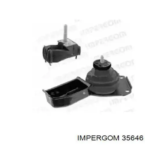 Coxim (suporte) direito de motor VAG 7M3199132N preço, a partir de 37,49 USD