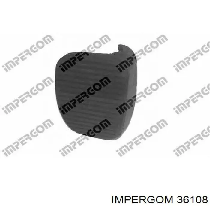 Placa sobreposta de pedal do freio 0560775 General Motors