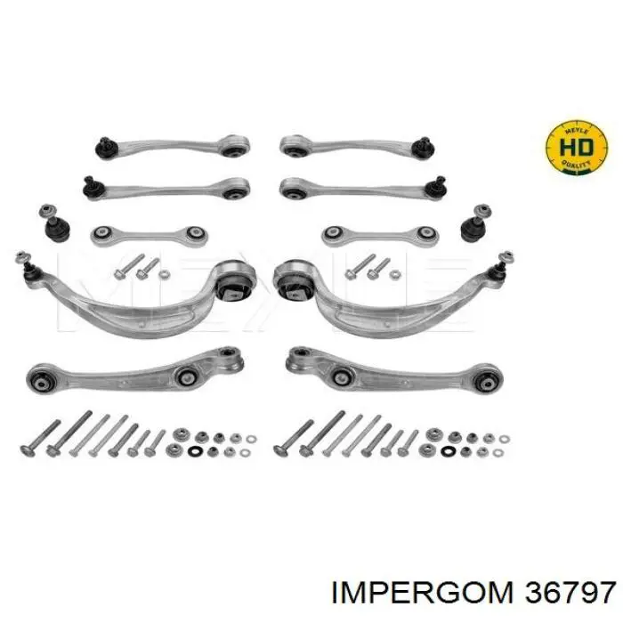Compre 36797 Impergom Bloco silencioso de viga traseira (de plataforma veicular)
