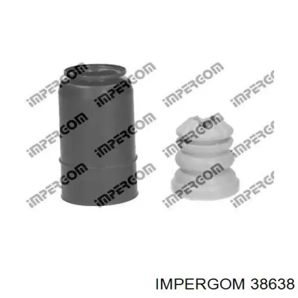 Pára-choque (grade de proteção) de amortecedor traseiro + bota de proteção Metalcaucho 42044 preço, a partir de 14,04 USD