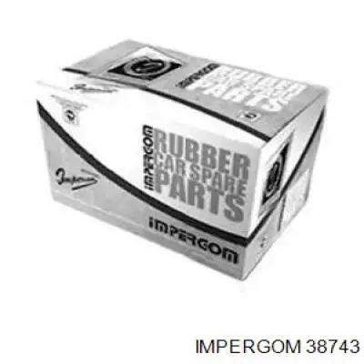 58820 Metalcaucho Coxim (suporte) esquerdo de motor