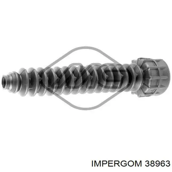 9678782580 Peugeot/Citroen Bota de proteção de amortecedor dianteiro