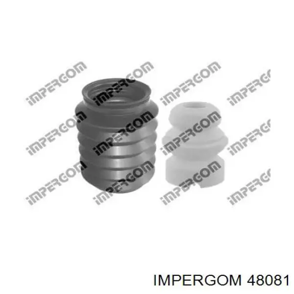 Compre 50178 Impergom Pára-choque (grade de proteção) de amortecedor dianteiro + bota de proteção