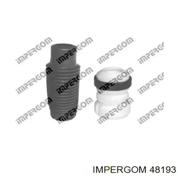 Compre 50438 Impergom Pára-choque (grade de proteção) de amortecedor dianteiro + bota de proteção