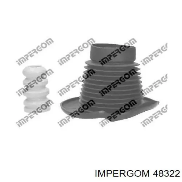 Compre EAP7162L Land Rover Pára-choque (grade de proteção) de amortecedor dianteiro + bota de proteção