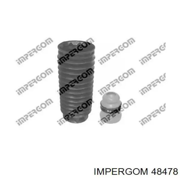 Pára-choque (grade de proteção) de amortecedor dianteiro + bota de proteção Impergom 50226 preço, a partir de 20,69 USD