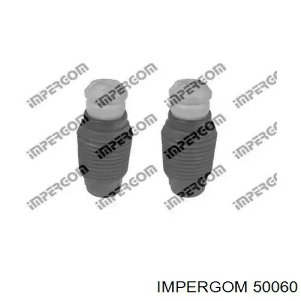 Compre 50060 Impergom Pára-choque (grade de proteção) de amortecedor dianteiro + bota de proteção