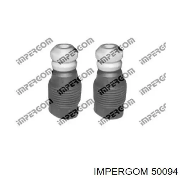 50094 Impergom Pára-choque (grade de proteção) de amortecedor dianteiro + bota de proteção
