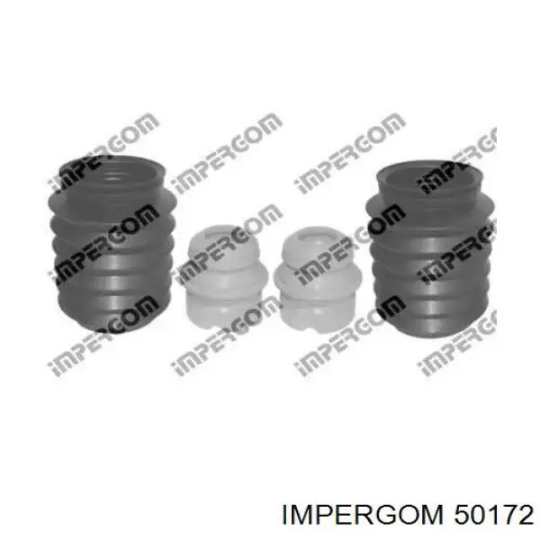 50172 Impergom Pára-choque (grade de proteção) de amortecedor dianteiro + bota de proteção