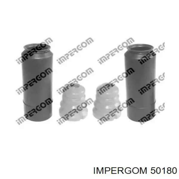 50180 Impergom Pára-choque (grade de proteção) de amortecedor traseiro + bota de proteção