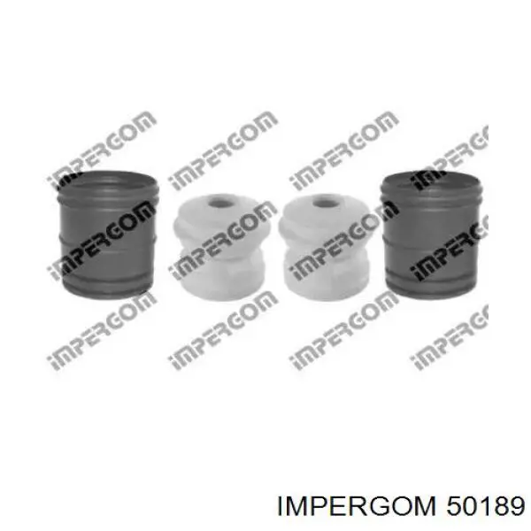 50189 Impergom Pára-choque (grade de proteção) de amortecedor traseiro + bota de proteção