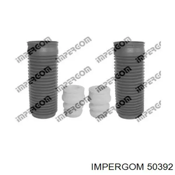 50392 Impergom Pára-choque (grade de proteção) de amortecedor dianteiro + bota de proteção