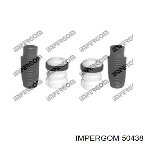 50438 Impergom Pára-choque (grade de proteção) de amortecedor dianteiro + bota de proteção