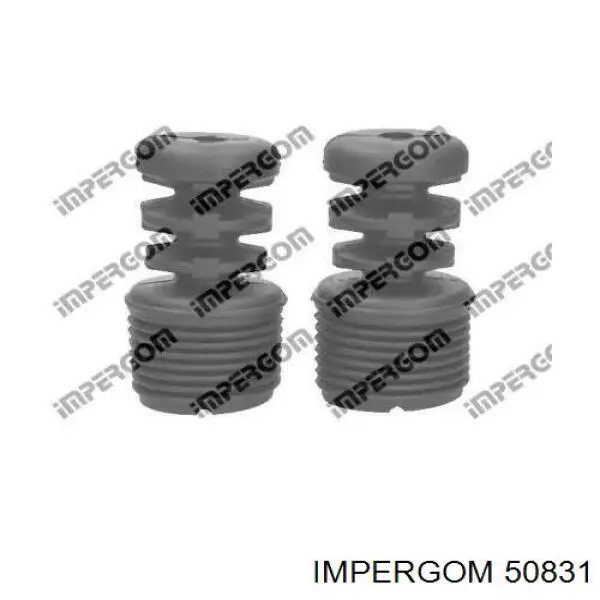 50831 Impergom Pára-choque (grade de proteção) de amortecedor dianteiro + bota de proteção