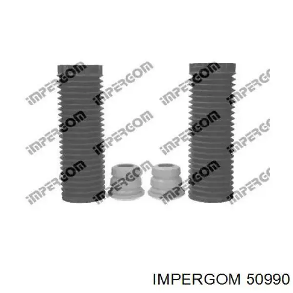 50990 Impergom Pára-choque (grade de proteção) de amortecedor traseiro